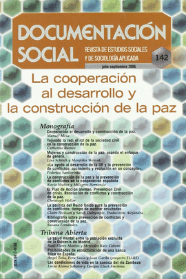 LA COOPERACI�N AL DESARROLLO Y LA CONSTRUCCI�N DE LA PAZ