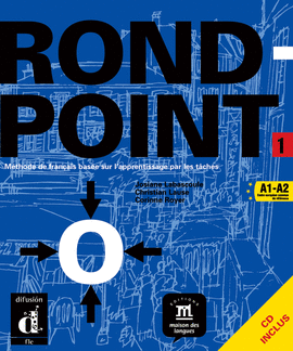 ROND-POINT 1 LIVRE DE LLVE + CD