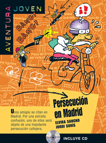 PERSECUCIN EN MADRID. SERIE AVENTURA JOVEN. LIBRO + CD