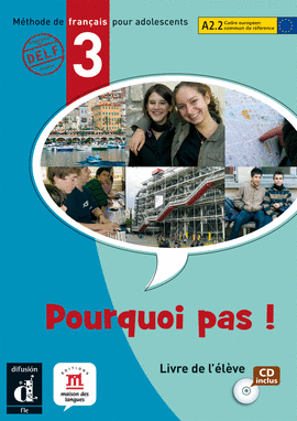 POURQUOI PAS! 3 LIBRO DEL ALUMNO + CD