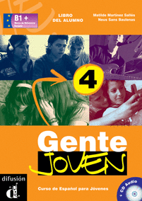 GENTE JOVEN 4 LIBRO DEL ALUMNO + CD