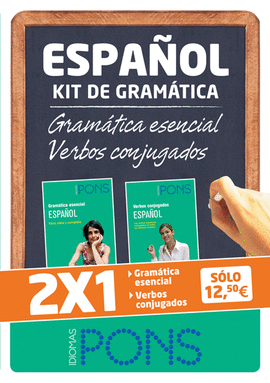 KIT DE GRAM�TICA ESPA�OL. GRAM�TICA ESENCIAL + VERBOS CONJUGADOS
