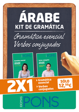 KIT DE GRAMTICA RABE. GRAMATICA ESENCIAL + VERBOS CONJUGADOS