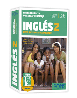 CURSO PONS INGL�S 2 (NIVEL B1) - 2 LIBROS + 2 CD + PASATIEMPOS