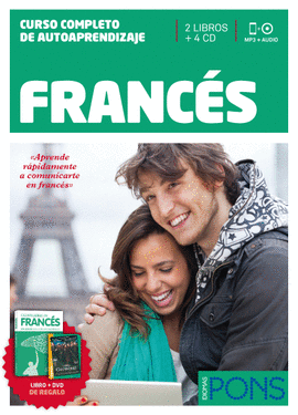 CURSO PONS FRANC�S - 2 LIBROS+4 CD�S+CAZAPALABRAS+DVD