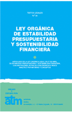 LEY ORGNICA DE ESTABILIDAD PRESUPUESTARIA Y SOSTENIBILIDAD FINANCIERA