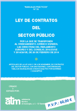 LEY DE CONTRATOS DEL SECTOR PBLICO