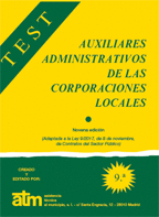 TEST AUXILIARES ADMINISTRATIVOS 2018 CORPORACIONES LOCALES AYUNTAMIENTOS