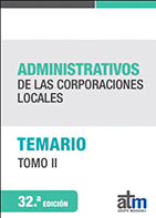 ADMINISTRATIVOS DE LAS CORPORACIONES LOCALES 32 EDICIN TOMO 2