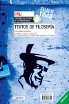 TEXTOS DE FILOSOF�A. UNIVERSIDADES DE ANDALUC�A