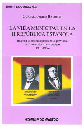 LA VIDA MUNICIPAL EN LA II REPBLICA ESPAOLA