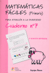 MATEMATICAS FACILES CUAD. 7