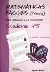 MATEMATICAS FACILES CUAD. 5