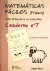 MATEMATICAS FACILES CUAD. 7