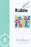 RUBIO ESCRITURA 5 CON MINUSCULAS DIBUJOS NUMEROS