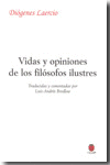 VIDAS Y OPINIONES DE LOS FIL�SOFOS ILUSTRES