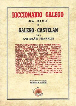 DICCIONARIO GALEGO DA RIMA E GALEGO-CASTELAN