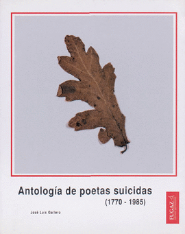 ANTOLOG�A DE POETAS SUICIDAS