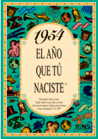 1954 EL A�O QUE TU NACISTE