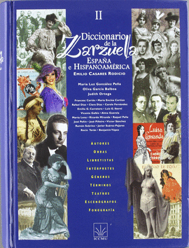 DICCIONARIO ZARZUELA.TOMO II.H/Z.ESPA�A E HISPANOA