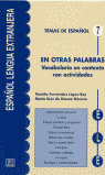 EN OTRAS PALABRAS - VOCABULARIO EN CON C
