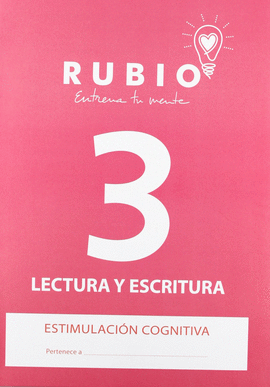 LECTURA Y ESCRITURA 3 - CUAD. ESTIMULACION COGNITIVA