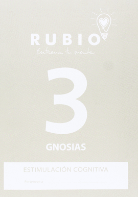 GNOSIAS 3 - CUAD. ESTIMULACION COGNITIVA