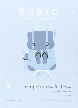 COMPETENCIA LECTORA 3 - MUNDO VIAJERO