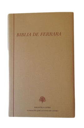 BIBLIA DE FERRARA