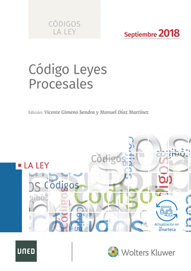 CDIGO DE LEYES PROCESALES 2018