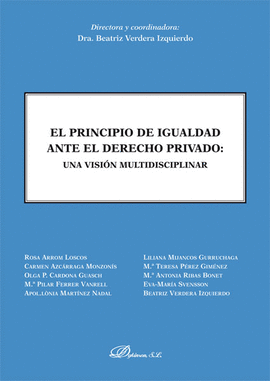 EL PRINCIPIO DE IGUALDAD ANTE EL DERECHO PRIVADO