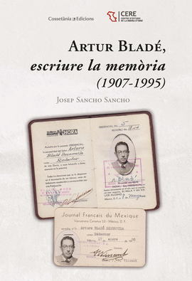 ARTUR BLAD, ESCRIURE LA MEMRIA (1907-1995)
