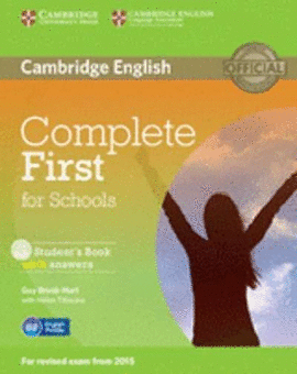 COMPLETE FIRST FOR SCHOOLS W/KEY (+WB) (+CD)