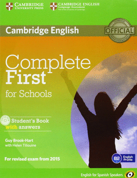 COMPLETE FIRST FOR SCHOOLS W/KEY (+CD-ROM) (S