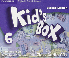 KID'S BOX FOR SPANISH SPEAKERS  LEVEL 6 CLASS AUDIO CDS (4) 2ND EDITION