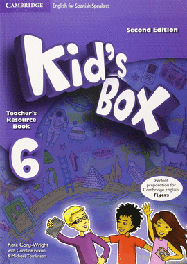 KID'S BOX FOR SPANISH SPEAKERS  LEVEL 6 TEACHER'S RESOURCE BOOK WITH AUDIO CDS (