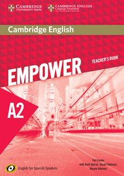 CAMBRIDGE ENGLISH EMPOWER FOR SPANISH SPEAKERS A2 TEACHER'S BOOK