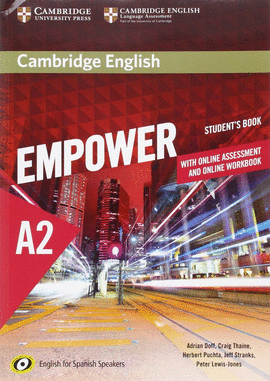 CAMBRIDGE ENGLISH EMPOWER A1 STUDENT'S BOOK SPANISH SPEAKERS