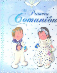MI PRIMERA COMUNION AZUL