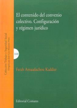 CONTENIDO DEL CONVENIO COLECTIVO CONFIGURACION Y REGIMEN JURIDICO