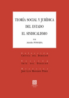 TEORA SOCIAL Y JURDICA DEL ESTADO