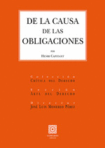 DE LA CAUSA DE LAS OBLIGACIONES