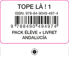 TOPE LA! 1 PACK ELEVE + LIVRET ANDALUCIA