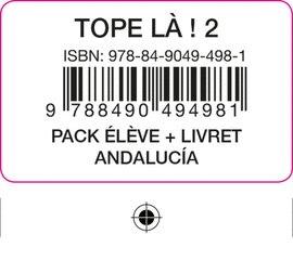 TOPE LA! 2 PACK ELEVE + LIVRET ANDALUCIA