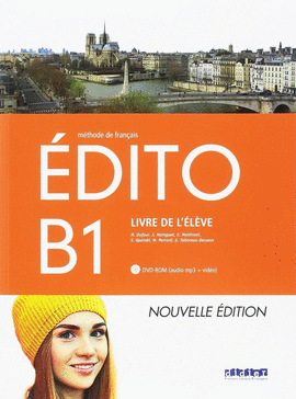 EDITO B1 ELEVE+DVD ROM ED.18