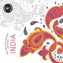 INDIA (MINI LIBRO PARA COLOREAR. ANTIESTRS)
