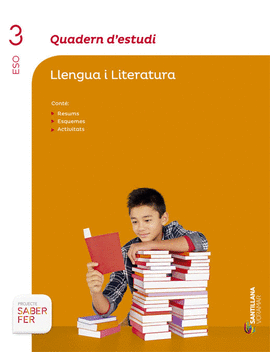 QUADERN D'ESTUDI LLENGUA I LITERATURA 3 ESO SABER FER