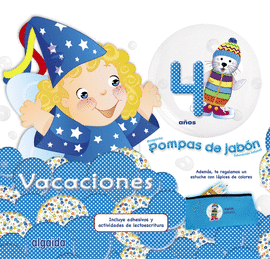 CUADERNO VACACIONES VERANO POMPAS DE JABN 4 AOS