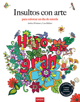 INSULTOS CON ARTE COLOREAR