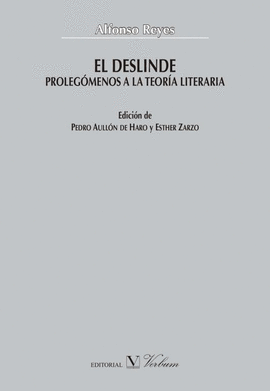 EL DESLINDE. PROLEGMENOS A LA TEORA LITERARIA